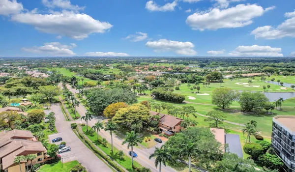 Aerial View of Golf Course