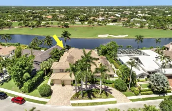 Aerial Golf & Water view