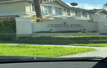 Entrance to complex