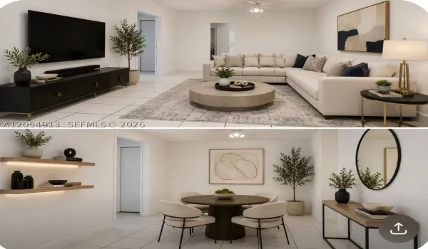 Virtual staged photos 
Apt will be unfurnished