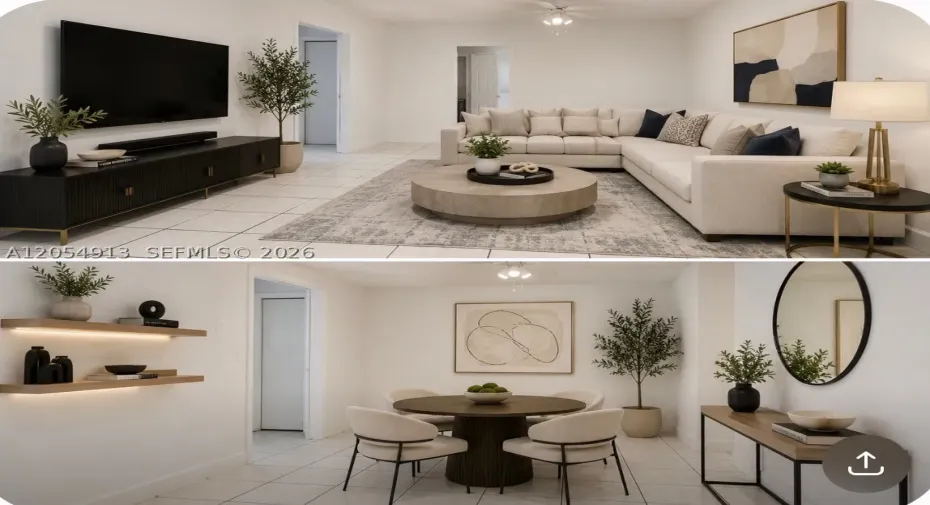 Virtual staged photos 
Apt will be unfurnished