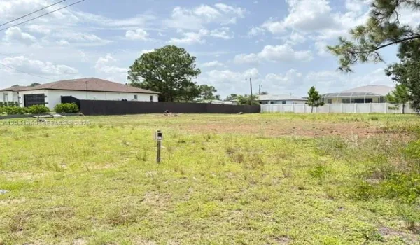 Left side of the Vacant Lot with RS-1 zoning
