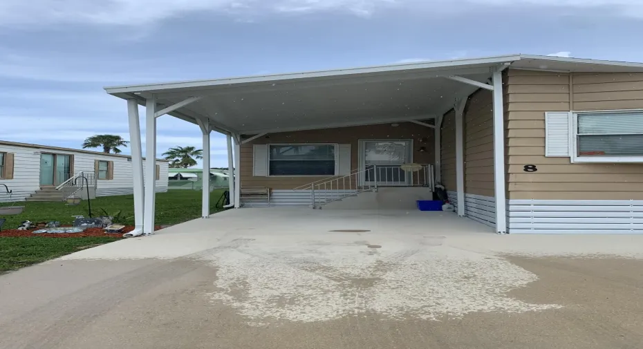 Carport Entry
