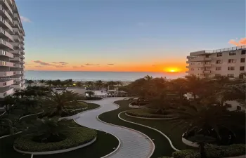 View from Balcony direct east ocean views