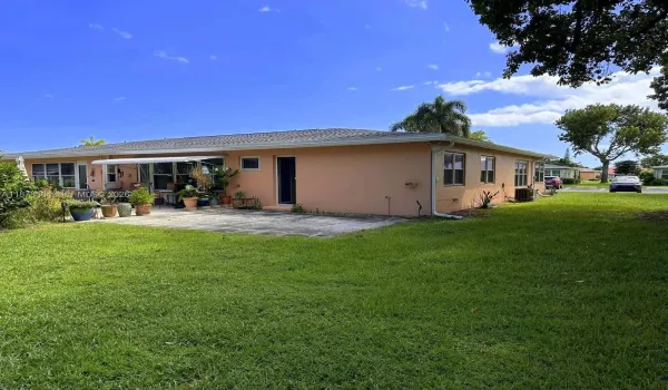 Surrounded by expansive green space!