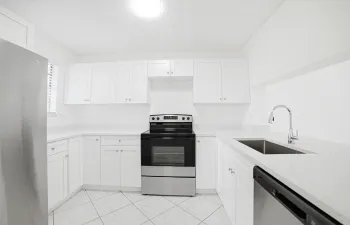 Brand New White Kitchen