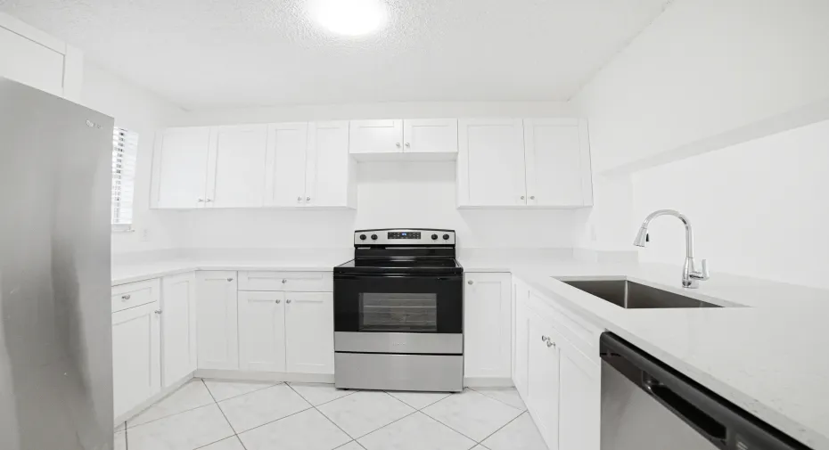 Brand New White Kitchen