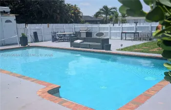 Fabulous pool outside your front door