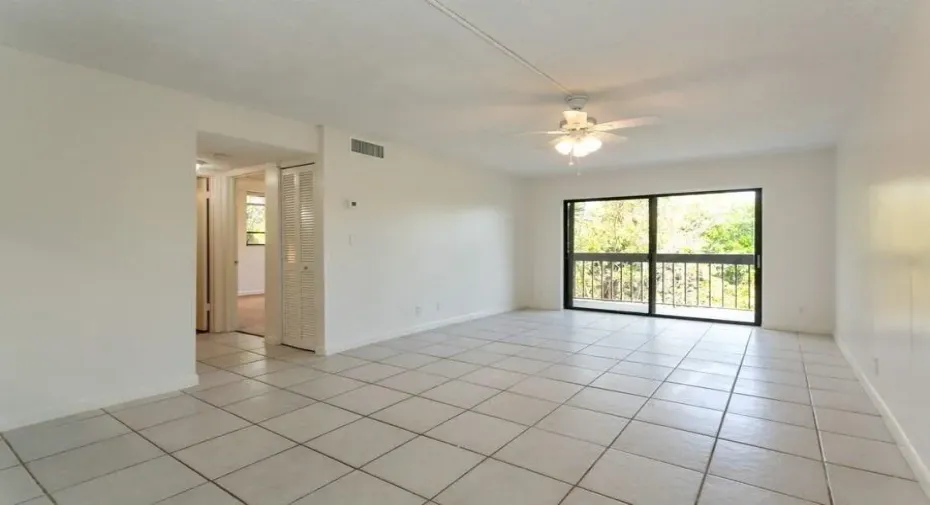 Living Area to Balcony