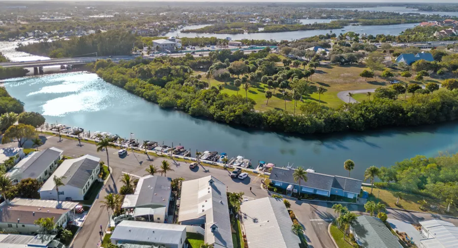 Drone Jupiter River Park