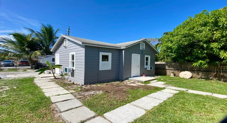 Rental efficiency, rear of property