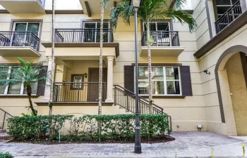 Front View of townhome