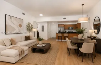 Virtually staged