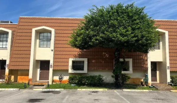 Front of Townhome