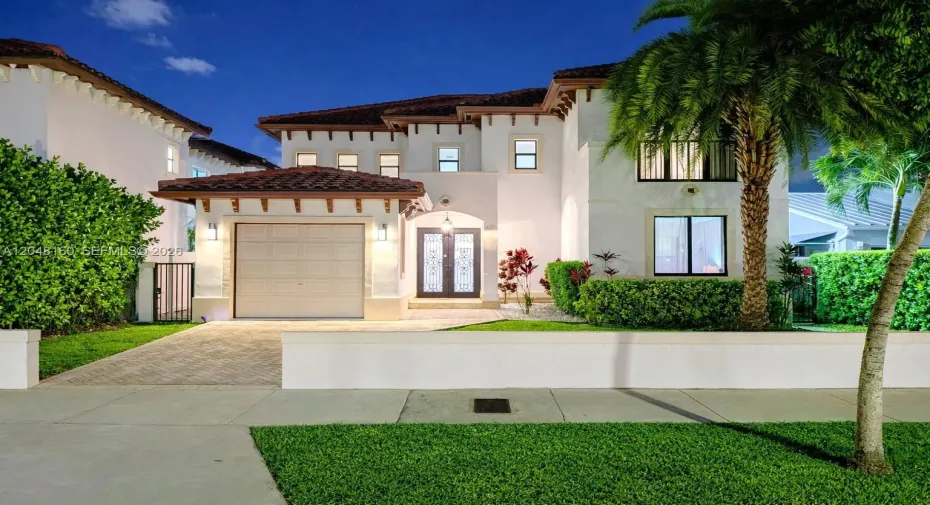 contemporary home, suitable for entertaining or families, nestled in picturesque neighborhood with quiet streets, friendly neighbors. built in 2015 and carefully maintained.