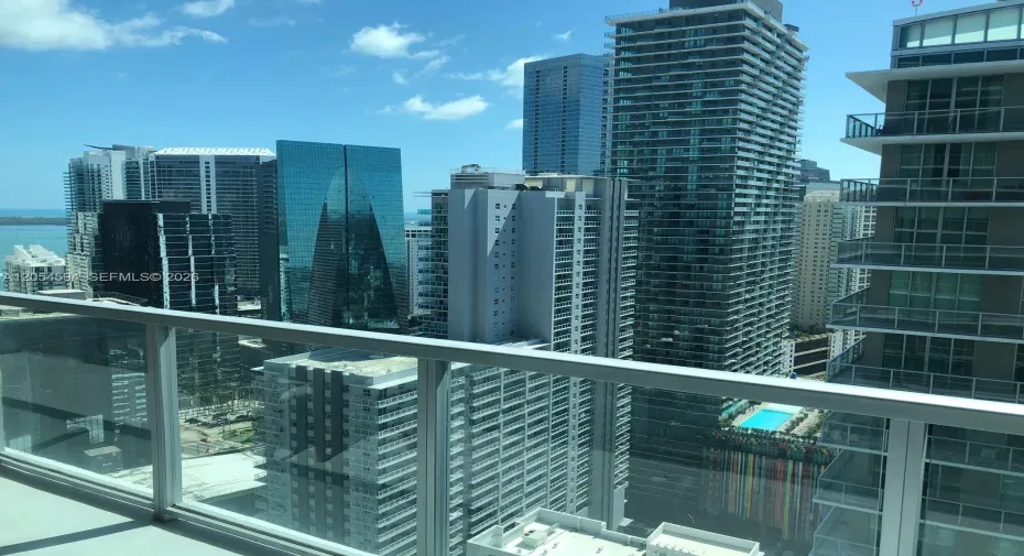 Balcony water view