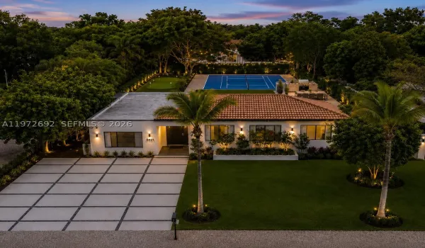 Landscaping Conceptual rendering. Digitally altered image.