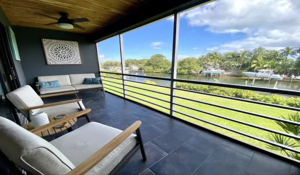 Waterfront View Balcony