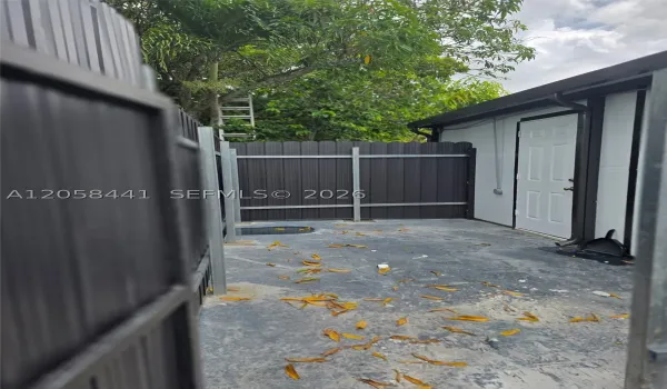 Fenced-in Back Yard