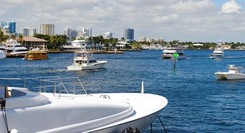 marina view of boat area to launch boats