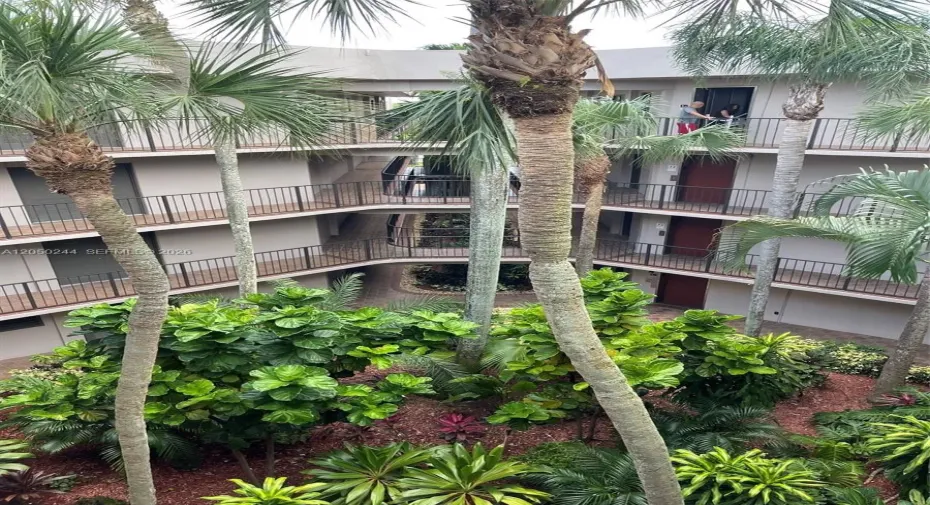 Inside of the building