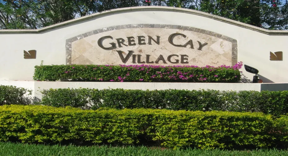 6760 hakan green cay village sign
