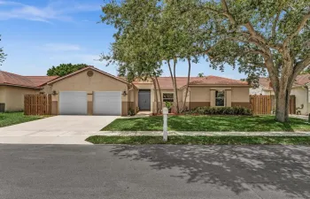 Front of House with 2 Car Garage
