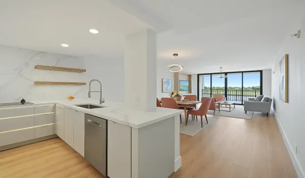 Main Kitchen Hallway View