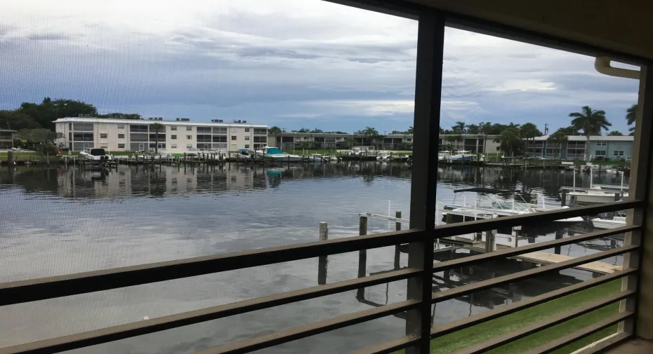 View from balcony