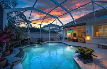 Pool Twilight