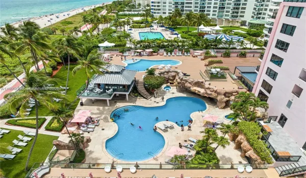 Two swimming pools