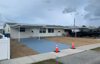 Front of Structure