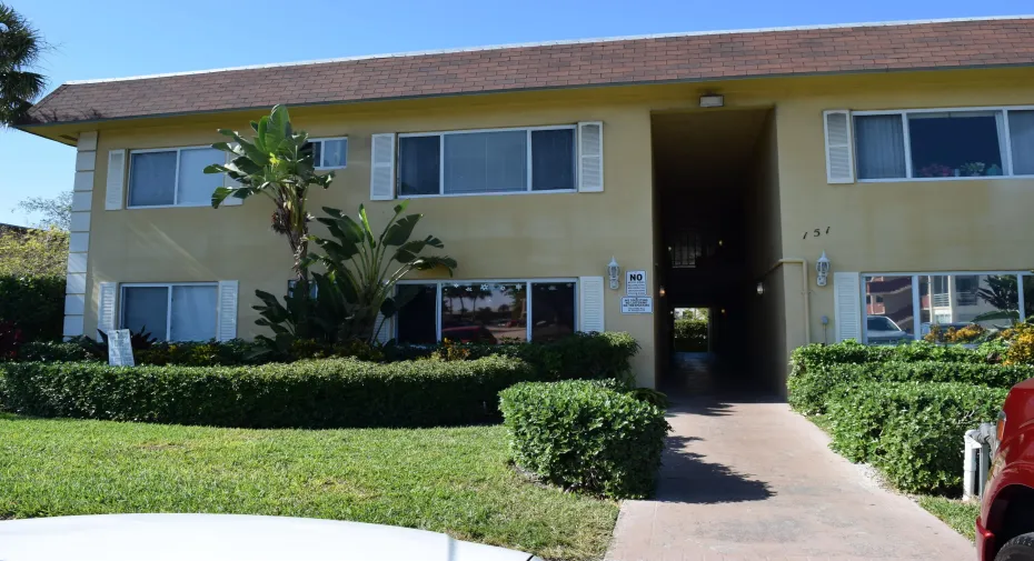 Front of Building