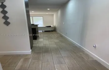 First floor, downstairs.