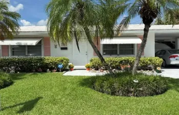 Well maintained yard