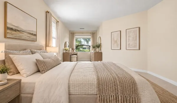 Virtually staged
Third bedroom