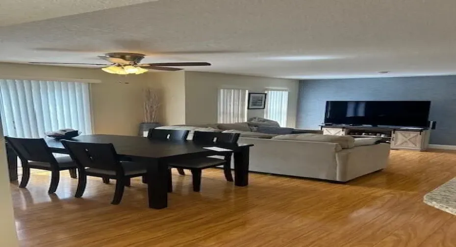 Dining area/family room