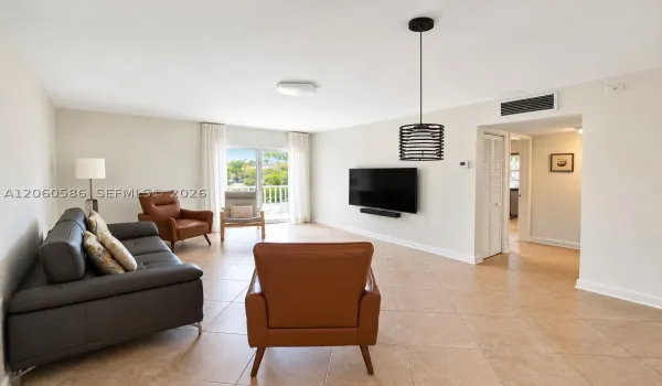 Bright Living Room with lots of natural light