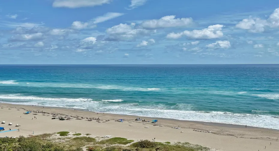 View of Ocean from Balcony