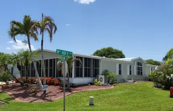 Corner of 8th hole and 9th hole