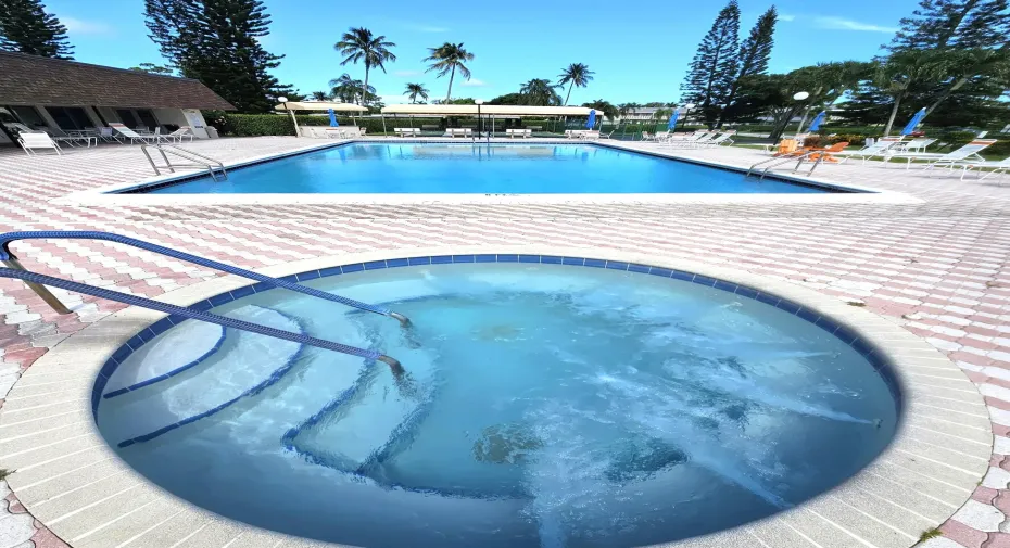 Hot Tub and Pool Area