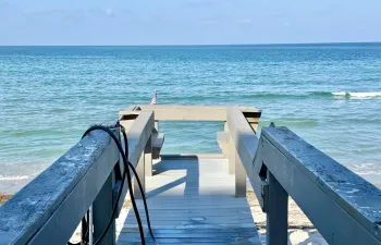 View of the Ocean from the Pavillion