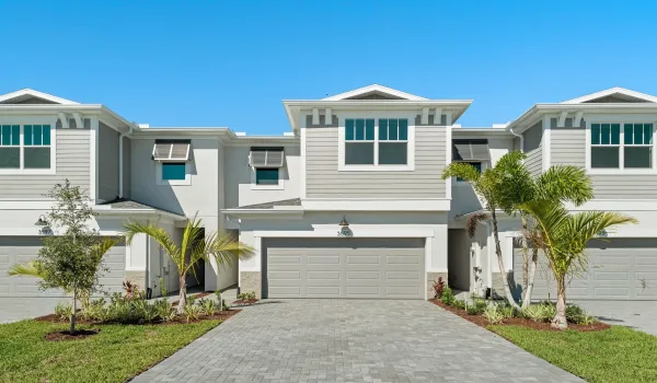 Stock photos represent builder's floorplan