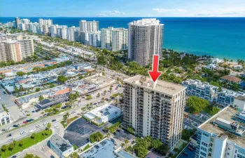 Galt Ocean Terrace from above ...
