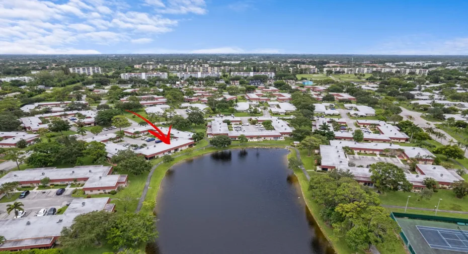 Aerial Neighborhood View