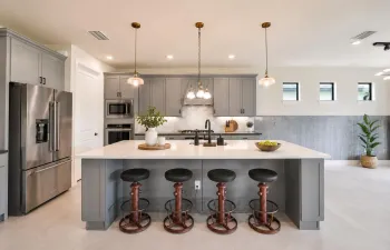 Stunning 2023 NEWLY BUILT modern 3 bedroom PLUS OFFICE/DEN on largest lot!