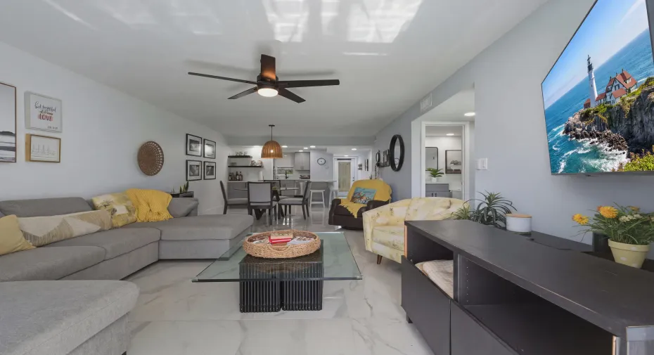 1. Living Room Dining Room Foyer
