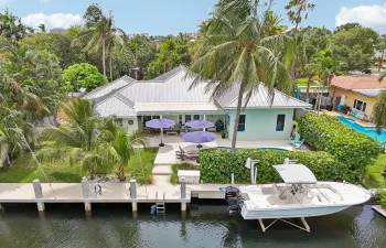 Dock with Boat Lift