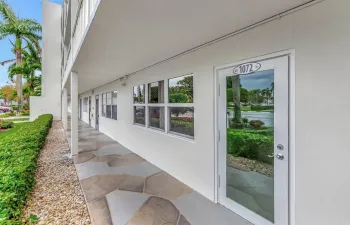 Exterior entry