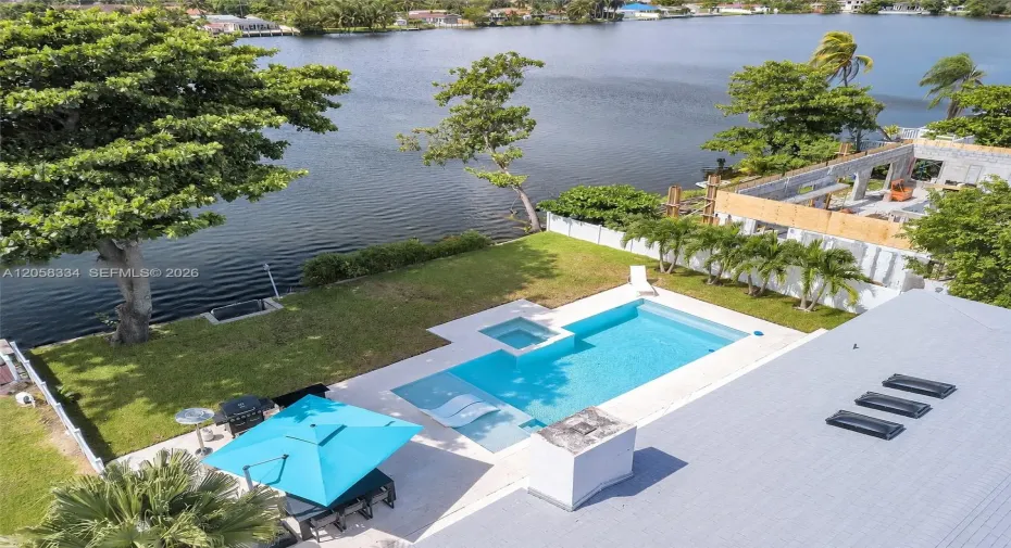 Lot view from above